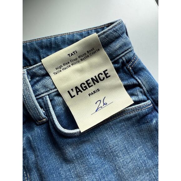 $255 New L’agence Tati Jean - size 26 - Picture 8 of 10